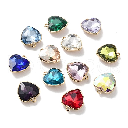 Faceted Glass Pendants STAS-P339-01G-1
