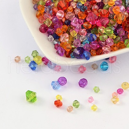 Transparent Acrylic Beads DBB4-8mm-M-1