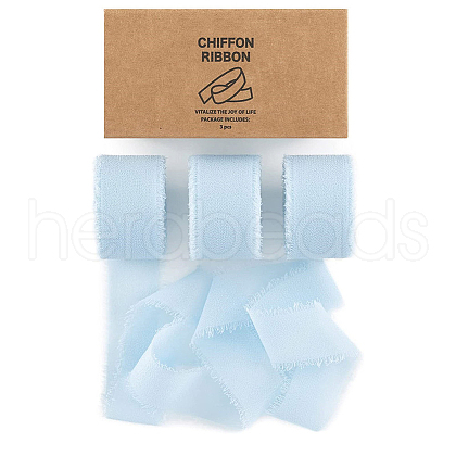 Polyester Chiffon Ribbon HULI-PW0002-054E-1