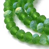 Imitation Jade Glass Beads Strands EGLA-YW0003-19A-09-4