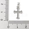 Brass Micro Pave Cubic Zirconia Pendants KK-U056-32P-3