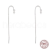 925 Sterling Silver Ear Stud Findings STER-I014-07S-6