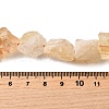 Natural Citrine Beads Strands G-S386-C19-5