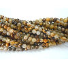 Natural Tiger Eye Beads Strands GSR4mmC014-B-2