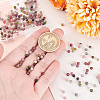 Olycraft 2 Strands Natural Tourmaline Round Beads Strands G-OC0004-94A-3