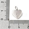 925 Sterling Silver Micro Pave Clear Cubic Zirconia Charms STER-V001-01P-10-3