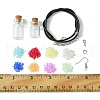DIY Wish Bottle Earring Necklace Making Kit DIY-FS0005-52-5