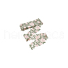 Polyester Flower Embroidery Lace Trim OCOR-WH0090-88-7