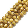 Natural Tiger Eye Beads Strands G-S300-8mm-107H-1