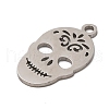 Non-Tarnish 304 Stainless Steel Pendants STAS-T040-T537S-1-2