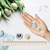 CREATCABIN Pocket Hug Token Long Distance Relationship Keepsake Keychain Making Kit DIY-CN0002-67I-4