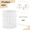   1Pc Polyester Elastic Button Looping Ribbons OCOR-PH0004-36B-2