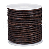20M Round Cowhide Leather Cord WL-WH0015-01C-03-1