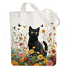Canvas Women's Tote Bags ABAG-WH0057-002-1