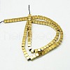 Non-magnetic Synthetic Hematite Beads Strands G-K018-4mm-01-2