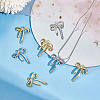 GOMAKERER 32Pcs 2 Colors Alloy Pendants FIND-GO0001-50-4
