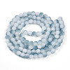 Crackle Glass Beads Strands GLAA-N009-8mm-06-2