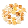 Natural Yellow Hematoid Quartz Beads Strands G-C116-A160-03-3