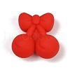 Cherry Food Grade Silicone Focal Beads SIL-A011-01B-1