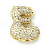 Rack Plating Brass Cubic Zirconia Pendants KK-S378-02G-E-1
