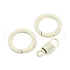 Alloy Spring Gate Clasps PALLOY-Q009-01B-2