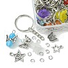 Alloy with Transparent Acrylic Pendants FIND-FS0002-33-3