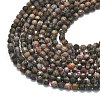 Natural Glaucophane Beads Strands G-A260-A09-01-2