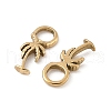 304 Stainless Steel Charms STAS-L022-529G-2