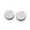 Tarnish Resistant 304 Stainless Steel Charms X-STAS-L234-081C-2