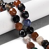 Natural Multi-Color Agate Beads Strands G-NH0021-A18-02-2