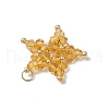 Handmade Imitate Austrian Crystal Star Pendants PALLOY-MZ00622-5