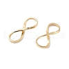 Brass Connector Charms KK-XCP0002-09G-2