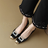 WADORN 2Pcs Alloy & Glass Shoe Buckle Clips AJEW-WR0002-33-6