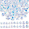 Beebeecraft 100Pcs 10 Styles  Electroplate Glass Charms EGLA-BBC0001-04-1