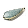 Natural Amazonite Pendants G-A099-01G-06-2