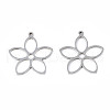 Non-Tarnish 201 Stainless Steel Pendants STAS-N098-049P-2