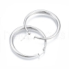 Tarnish Resistant 201 Stainless Steel Big Hoop Earrings for Women EJEW-N052-04C-01-2