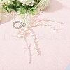 Globleland 3Pcs 3 Styles Alloy Keychains KEYC-GL0001-17-6
