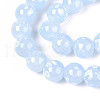 Baking Paint Glass Beads Strands DGLA-N015-10mm-06-3