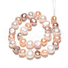 Natural Cultured Freshwater Pearl Beads Strands PEAR-N014-05M-2