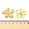 304 Stainless Steel Flower Stud Earrings EJEW-P312-03B-G-5