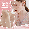 SOFPLATE 300Pcs Transparent Acrylic Beads TACR-SP0001-04-5