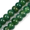 Dyed Natural Agate Beads Strands G-U030-A01-03-2
