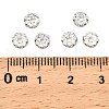 Brass Grade B Rhinestone Spacer Beads RSB032-B01-2