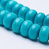 Natural Magnesite Bead Strands G-P286-05-6mm-3