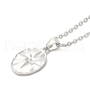 Zinc Alloy Pendant Necklaces NJEW-M203-01P-2