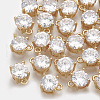 Cubic Zirconia Charms KK-S348-057-2