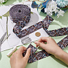 9.5 Yards Printed Polyester Ribbon OCOR-WH0077-75-3