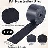 1.6M Flat AB Grade Cowhide Leather Cord AJEW-WH0007-59C-01-2