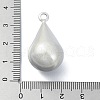 Brass Bell Pendants KK-K359-02C-3